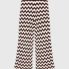 Zigzag gehaakte broek