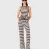 Zigzag gehaakte top