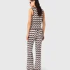 Zigzag gehaakte top