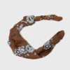 Zijden sjaal met bandana-print
