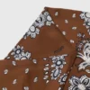 Zijden sjaal met bandana-print
