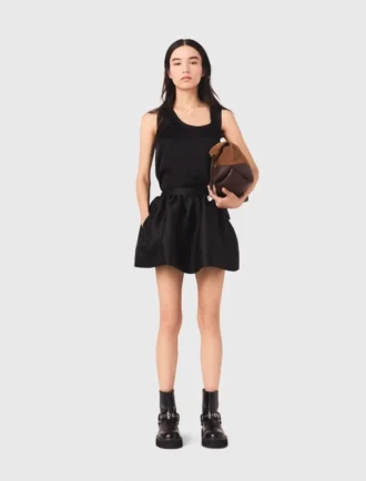 Zijden tanktop