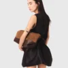 Zijden tanktop