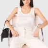 Zijden tanktop