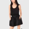 Zijden tanktop