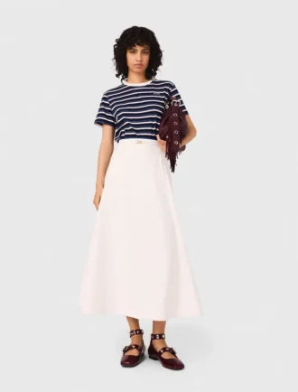 Zware crêpe rok